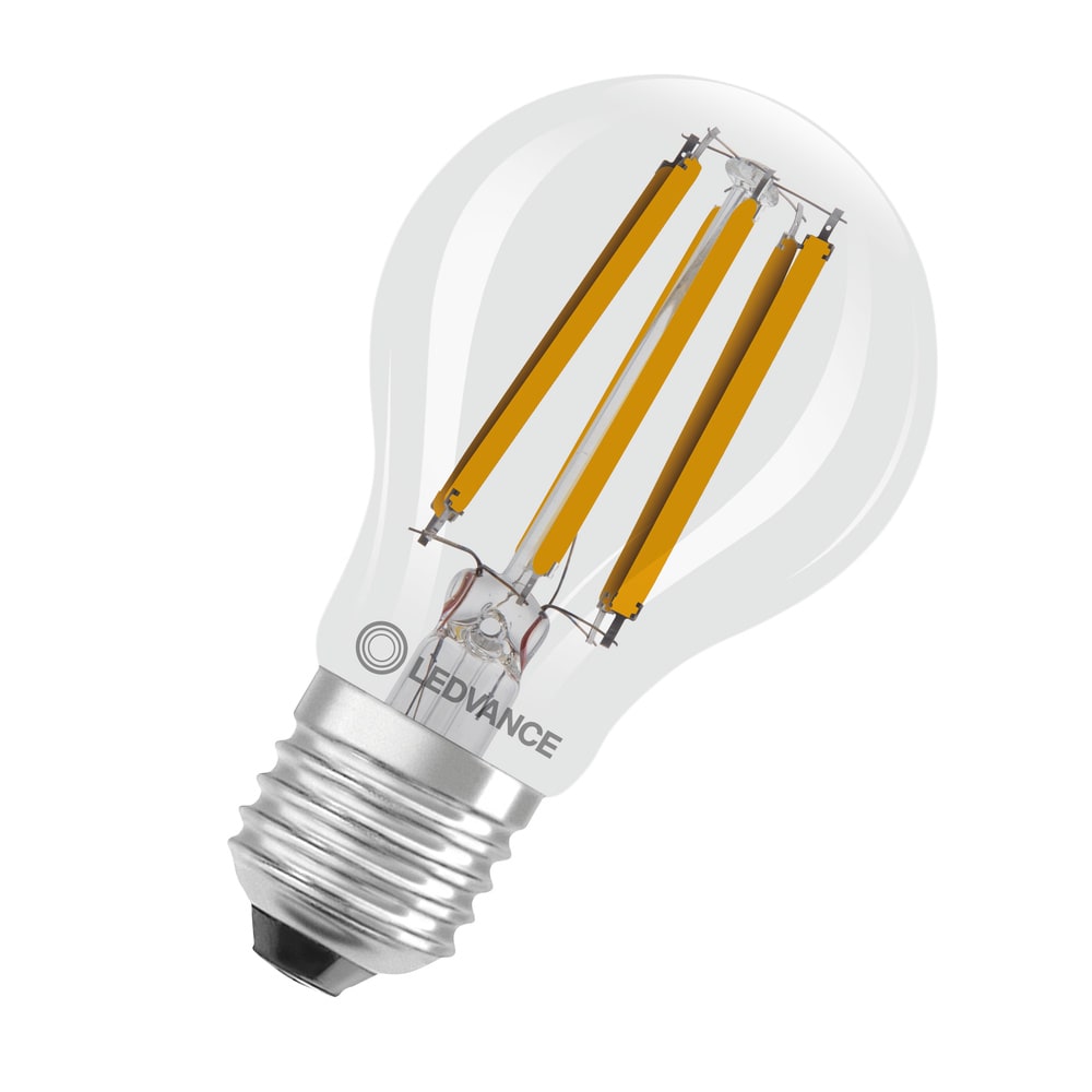 LEDVANCE - LDVSCA75D827CEB1 LEDCLA75DIMEELB 5.7W 827FILCL E27 SLEDV