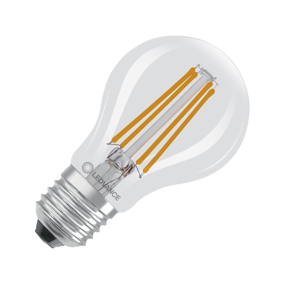 LEDVANCE - LDVSCA75827CEA2 LEDCLA75EELA 5W 827 FILCL E27 S LEDV