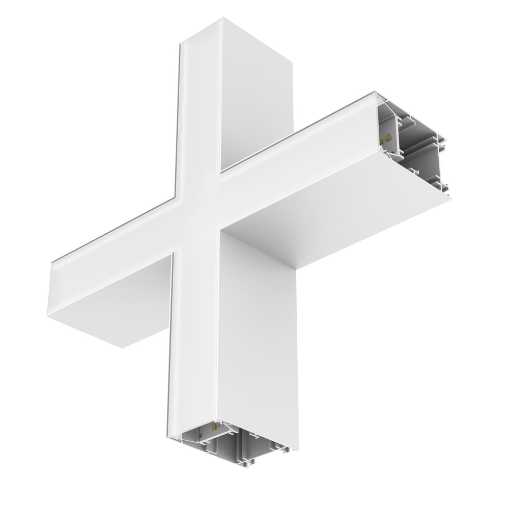 LEDVANCE - LDVOFLINSFXCONPRW OFFICE LINEAR SF V X-CON PRISM WT LEDV