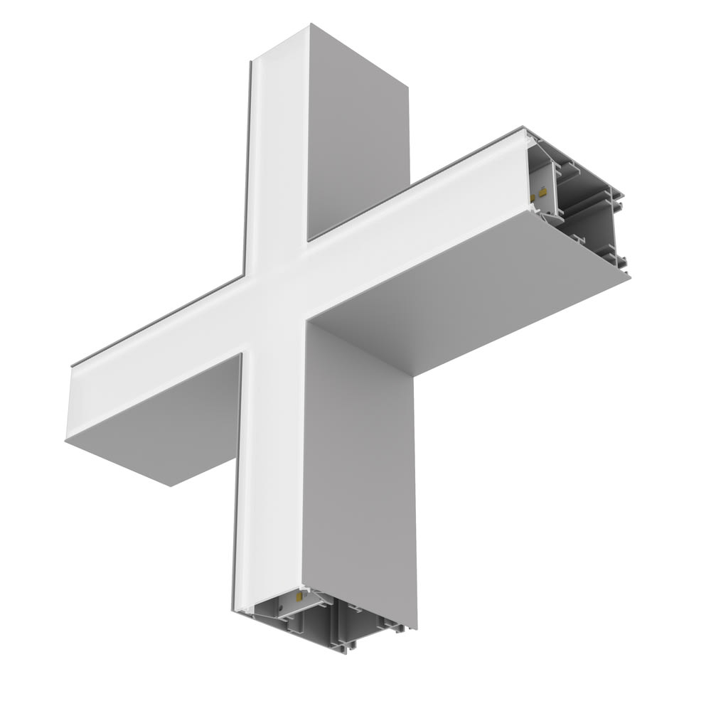 LEDVANCE - LDVOFLINSFXCONPRG OFFICE LINEAR SF V X-CON PRISM GY LEDV