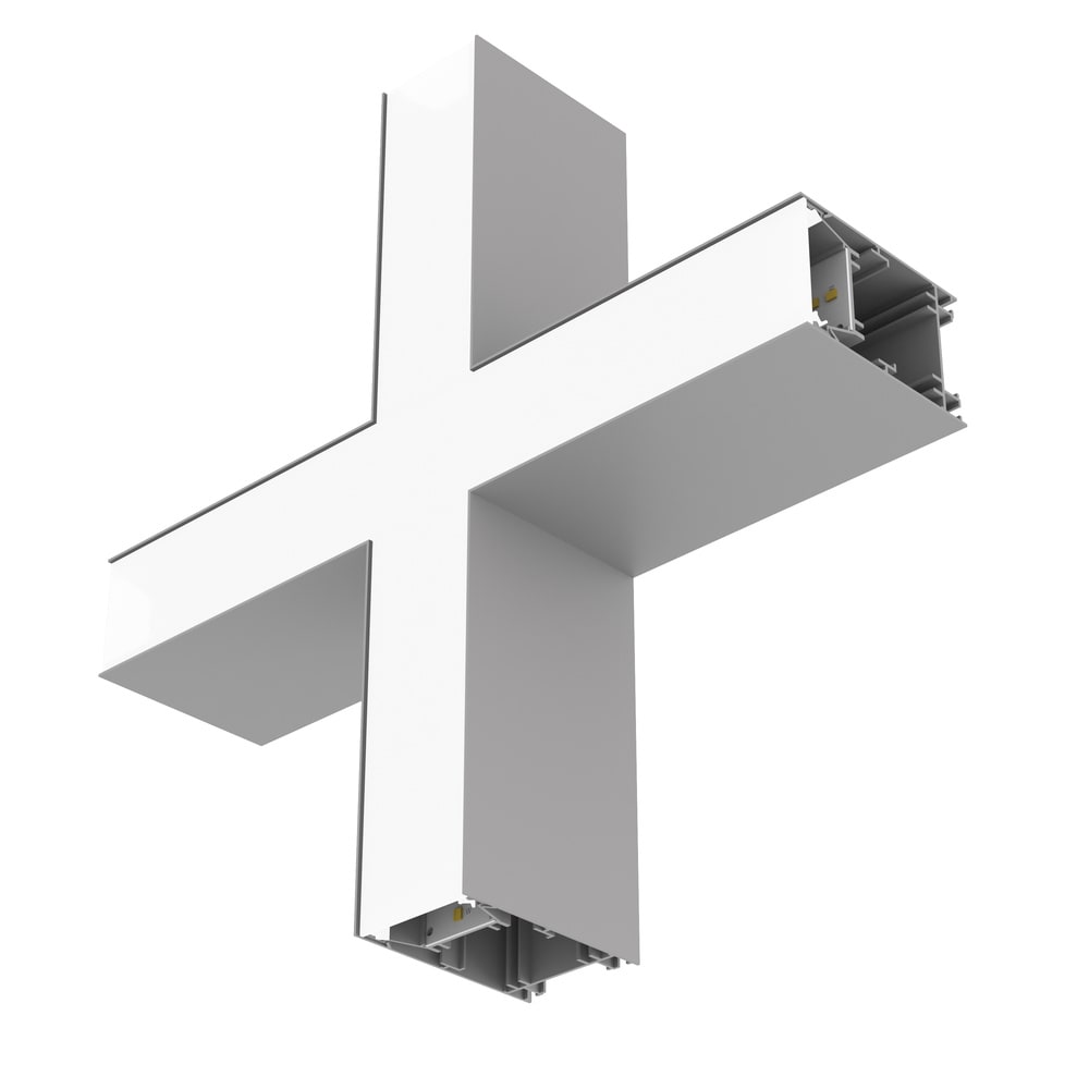 LEDVANCE - LDVOFLINSFXCONOPG OFFICE LINEAR SHAPE CONNECTORS OPAL GY