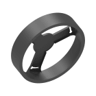 LEDVANCE - LDVDLD215FRAMEIP44B DL IP44 FRAME DN 215 BK LEDV