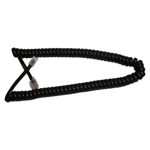 MELCHIONI SPA - MEM492821556 CAVETTO TELEFONICO ESTENSIBILE NERO 2 MT