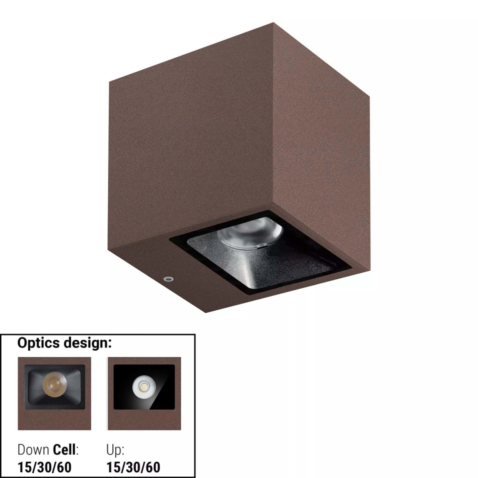 LINEA LIGHT (ILED) - ILD76354W60 CUBIT 7 2L BI-EM 21,2WAC ON/OFF CT