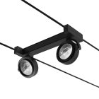LINEA LIGHT (ILED) - ILD9921N ETA BI-CAV.FAR. 27W 60 NERO 4000K