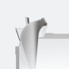 LINEA LIGHT (ILED) - ILD65013 FYLO ALU.1 INC.PAR-SOFF.104X98X2000