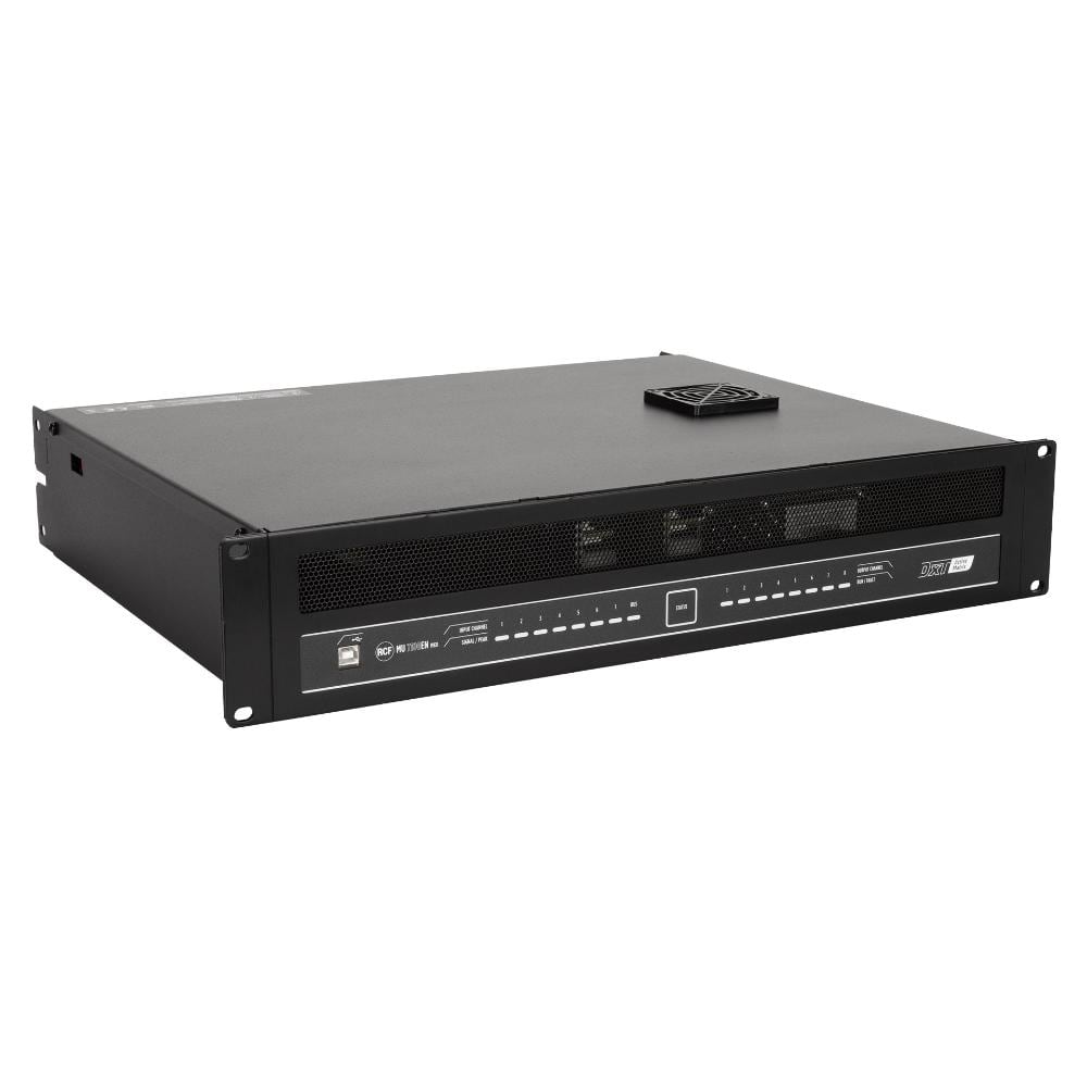 RCF SPA - MAD12100063 MU 7100EN MK2 UNITA CENTRALE 8X80W EN54-