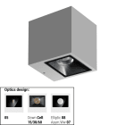 LINEA LIGHT (ILED) - ILD76323W05 CUBIT 1 1L MONO 11WAC ON/OFF GG