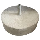 JUPITER SATI - JUP3111090 Base in cemento sovrapponibile per aste di captazione peso 16 Kg