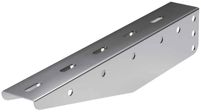 SATI ITALIA SPA - SAT62510102 Base mensola 150 mm spessore 15/10 ZC