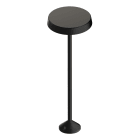 LINEA LIGHT (ILED) - ILD8942 PISTILLO OUT L600 NERO RAGG.