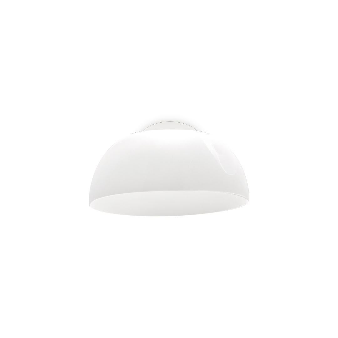 LINEA LIGHT-STILNOVO - SNV8893 DEMI PLAF.33W B.CO RAGG PH.CUT
