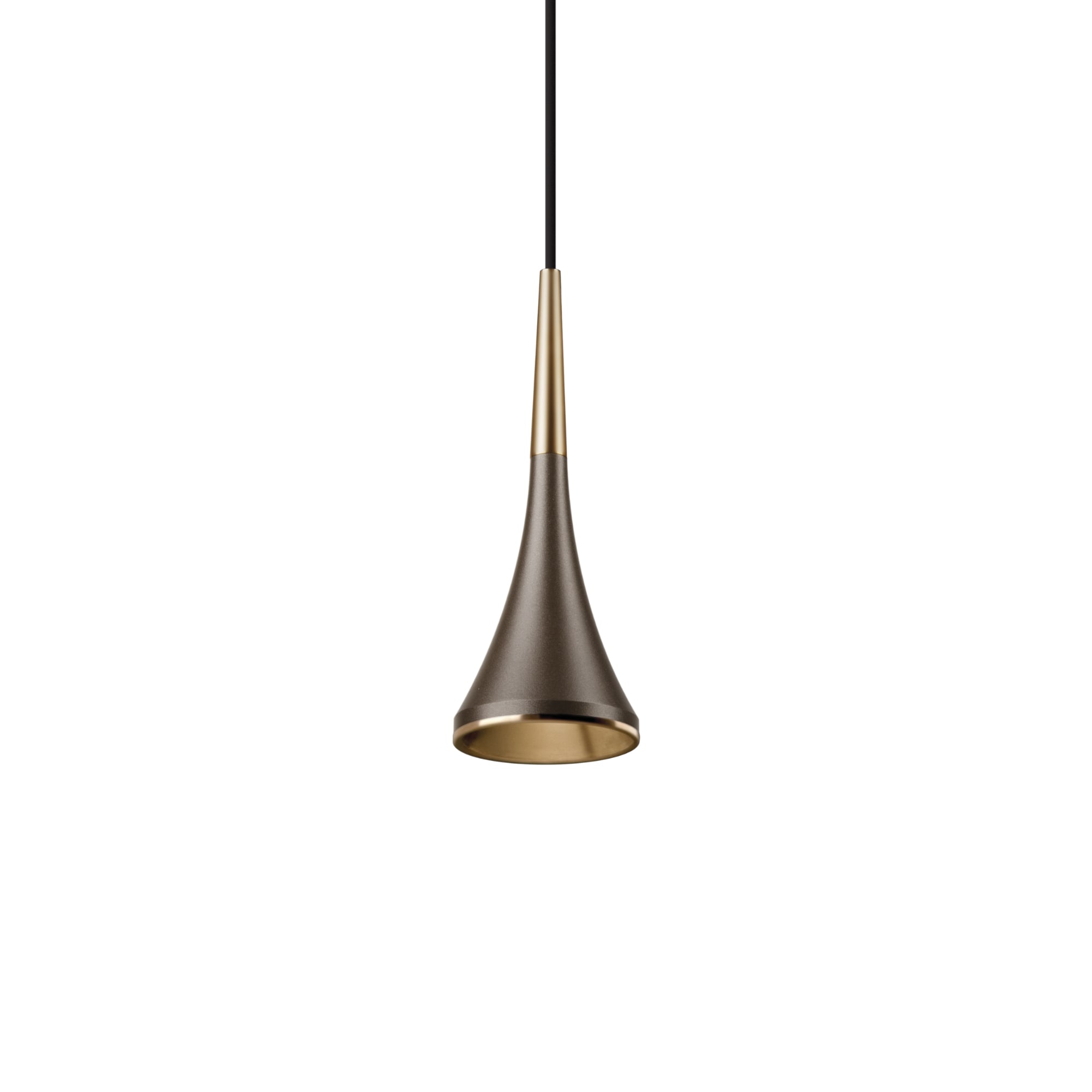 SIMES SPA - SMVS.8030N.20 BELL SOSPENSION+LED 940 TF BRO