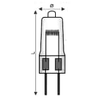 WIMEX - WIM4203135 UV-S BISP.GY6.35 24V 100W