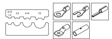 BM SPA - BMM53M5N2 MATRICE CRIMPAR TERM NON ISOLATI 0.75-10