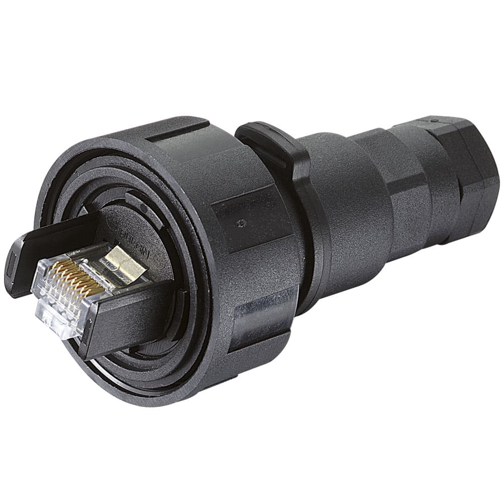 OMEGA FUSIBILI SPA - OMFPX0834/A CONN. VOLANTE RJ45 SCHER.