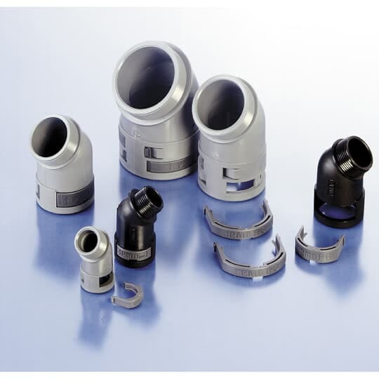 ABB SPA - ABBBVAD-N043GT RACC. 45G DN23 3/4 NPT PA6 BK IP66
