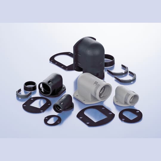 ABB SPA - ABBBVOV-P299 RACC. A FLANGIA 90G DN29 PG29PA6 BK IP68