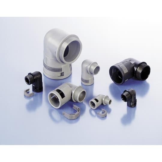 ABB SPA - ABBBVWD-P09MGT-11 RACC. 90G DN07 PG9 PA6 BK IP66