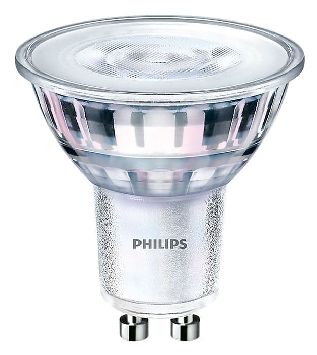 SIGNIFY ITALY SPA - PHLCLAGU1065830G2 CorePro, LED, PAR16, 65 W, GU10, 3000 K, 460 lm, CRI 80, 15000 ore