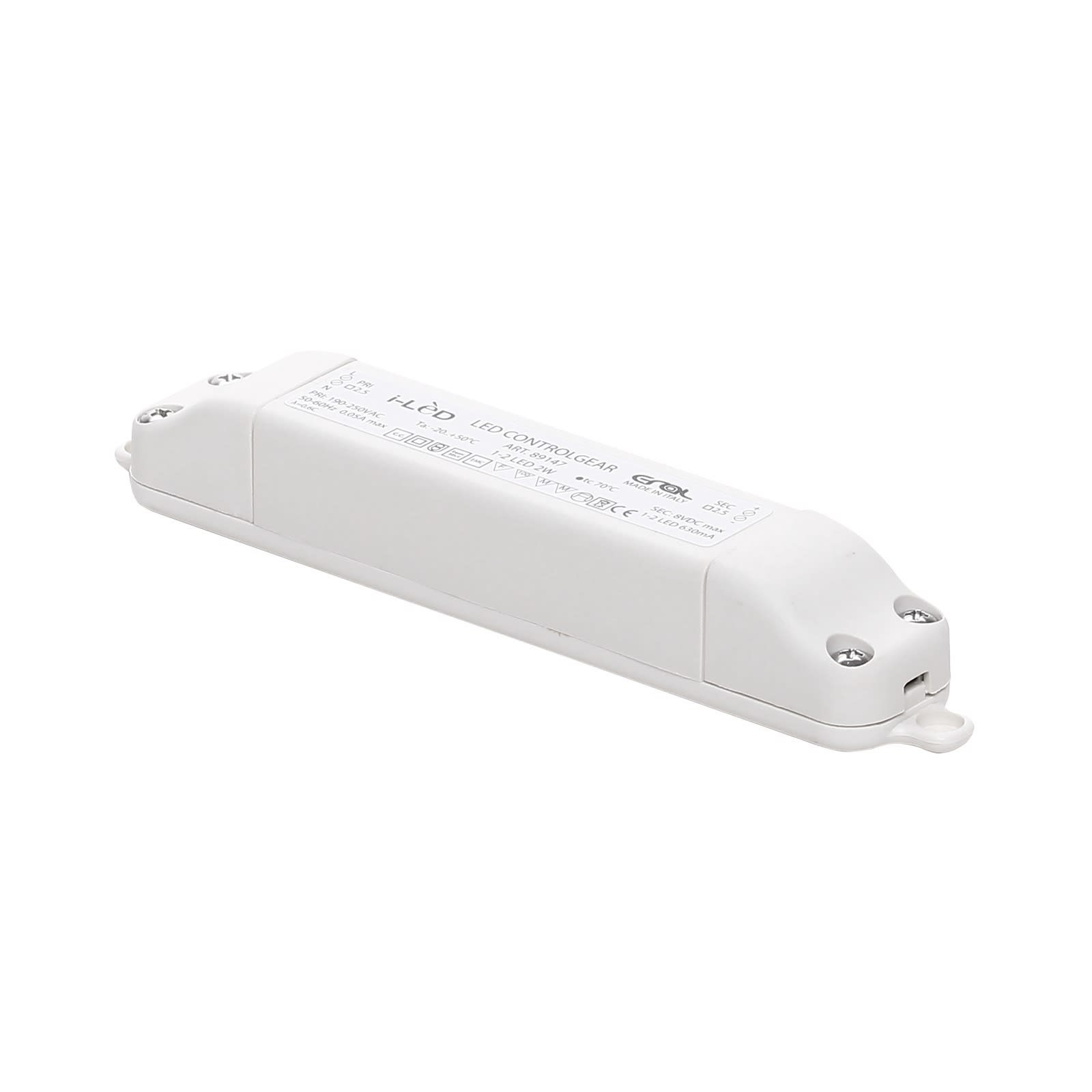 LINEA LIGHT (ILED) - ILD89144 Slim - On/Off Driver - 350mA 6.6V 1-2W