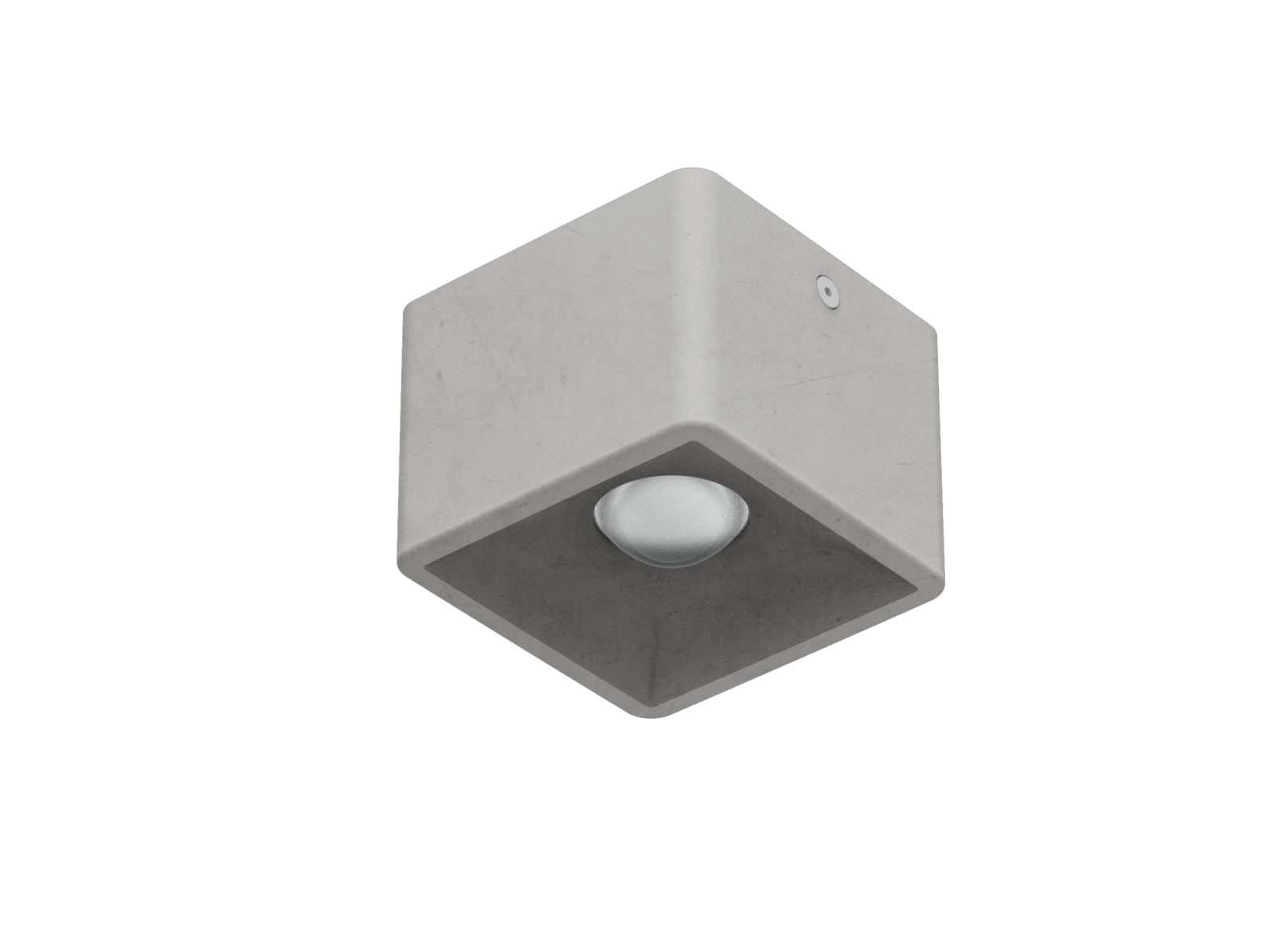 LINEA LIGHT (ILED) - ILD64564N70 CEM PLAFONE LEDARRAY 7W BN CEMENTO