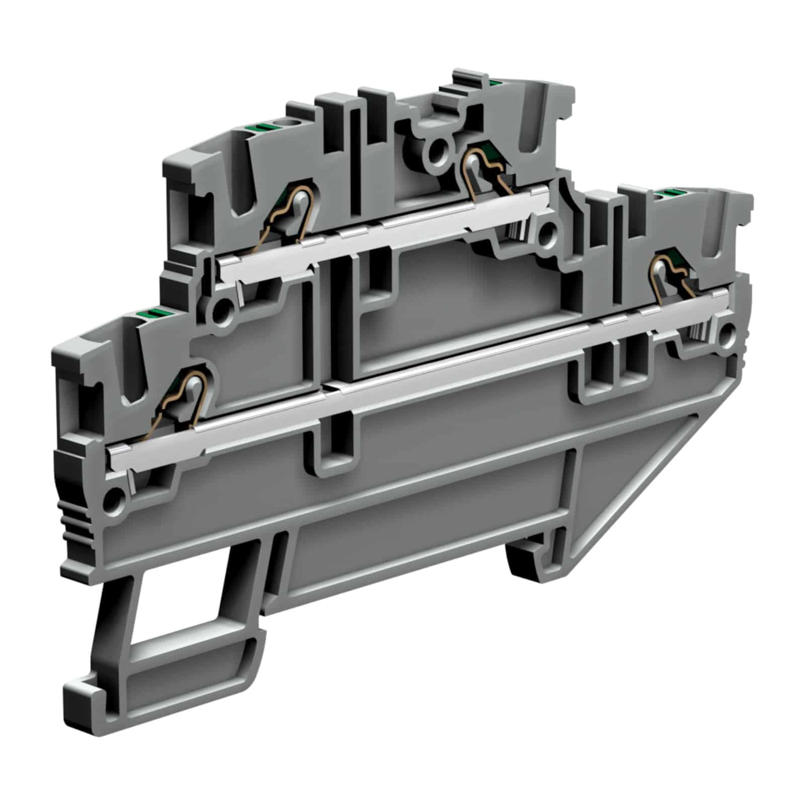 CABUR SRL - CBREFD100GR EFD.1/GR MORSETTO PASSANTE DUE PIANI