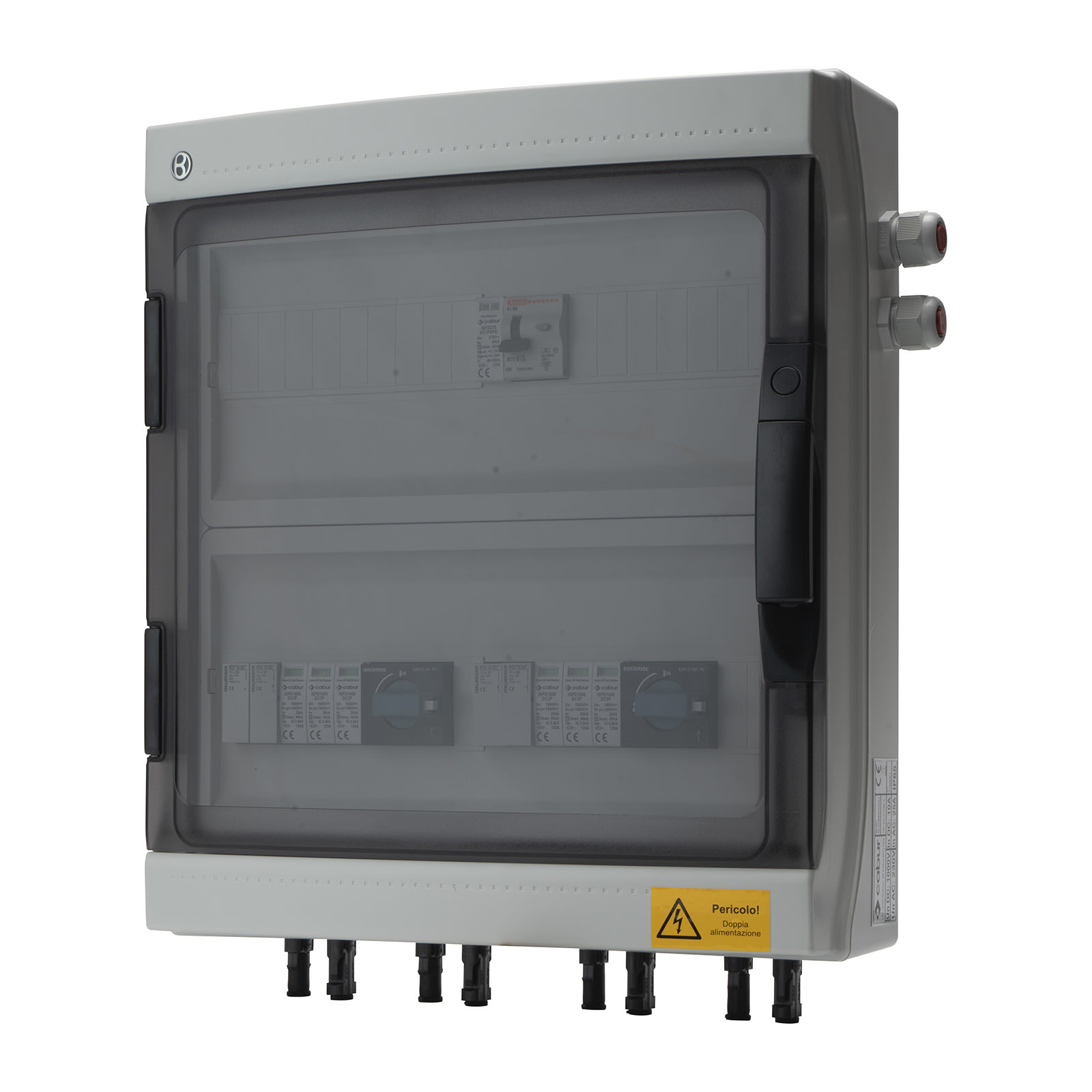 CABUR SRL - CBRISL22MSSC03251 QDC-AC 2IN/2OUT 1000V 25A DC 25A 0.3A AC