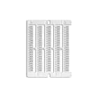 CABUR SRL - CBRNU1035S CNU/10/3.5 TESSERA NEUTRA 10 MM P.3.5