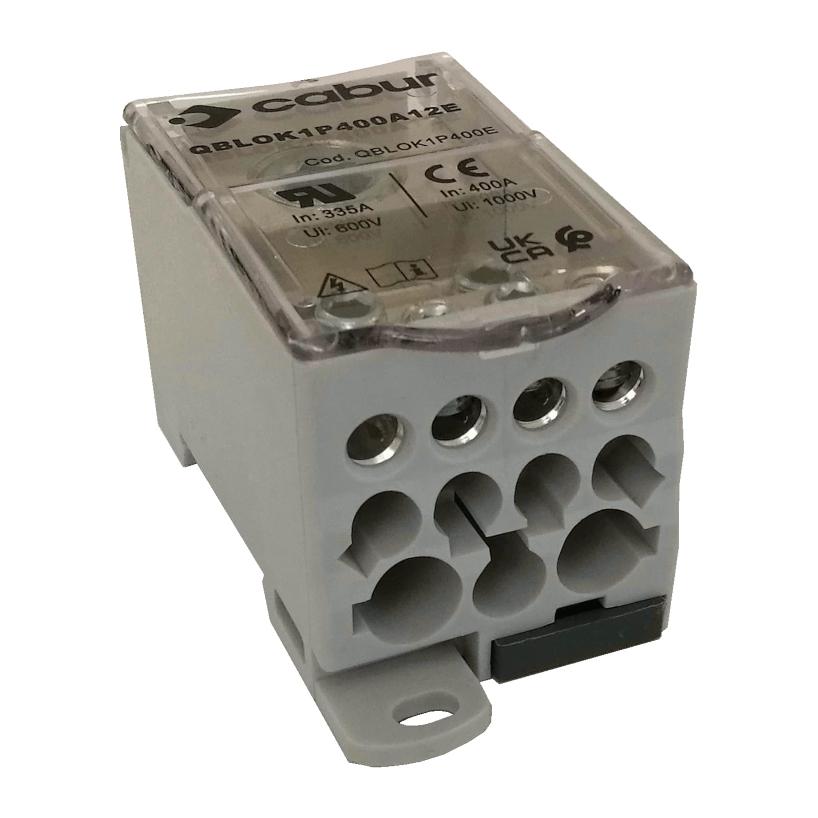 CABUR SRL - CBRQBLOK1P500E QBLOK1P500A12E MORSETTIERA 500A 12 FORI