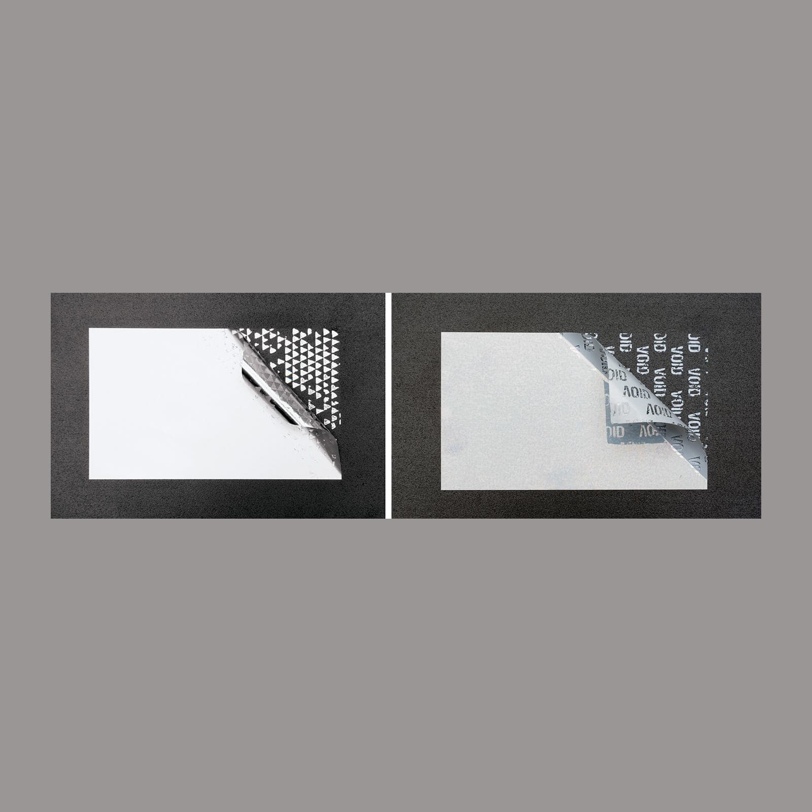 CABUR SRL - CBRSAT50105AW TARGA VOID BIANCA 105X50MM