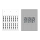 CABUR SRL - CBRTAME60100T TARGA IDEN QUADRO METACRILATO TRASPARENT