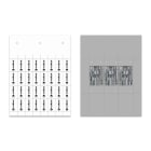 CABUR SRL - CBRTAME60100W TARGA IDEN QUADRO METACRILATO BIANCA 60X