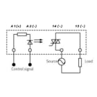 CABUR SRL - CBRX766832S CWS-024DC/230AC/02 RELE OPTO 230VAC 2A
