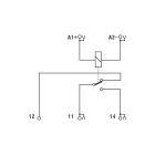 CABUR SRL - CBRX766842S CWRE7-0842S MODULO RELE 24VAC/DC SC 6A