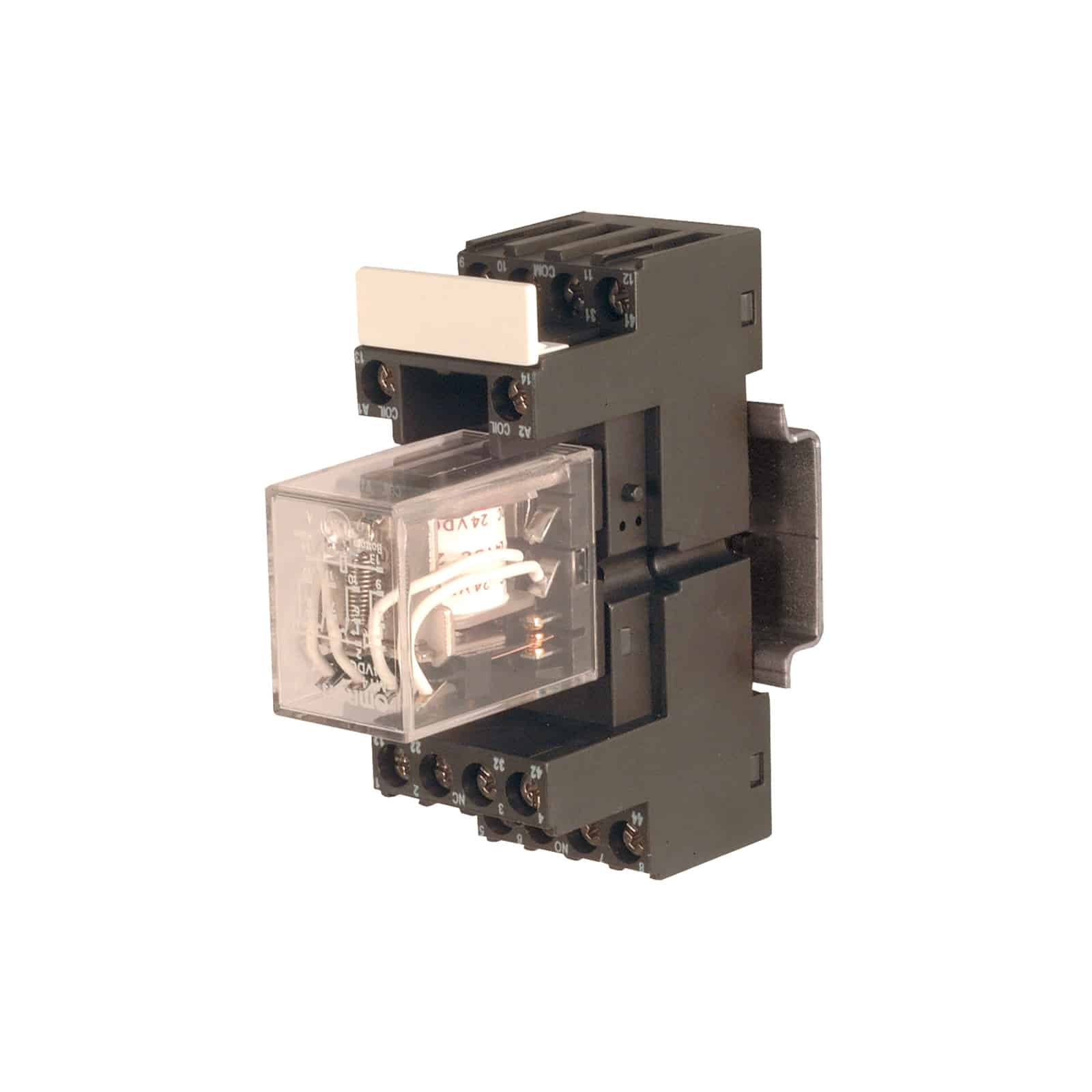 CABUR SRL - CBRXCM4A024 CM4A024 MODULO 1 REL 24VAC.4SC.3A