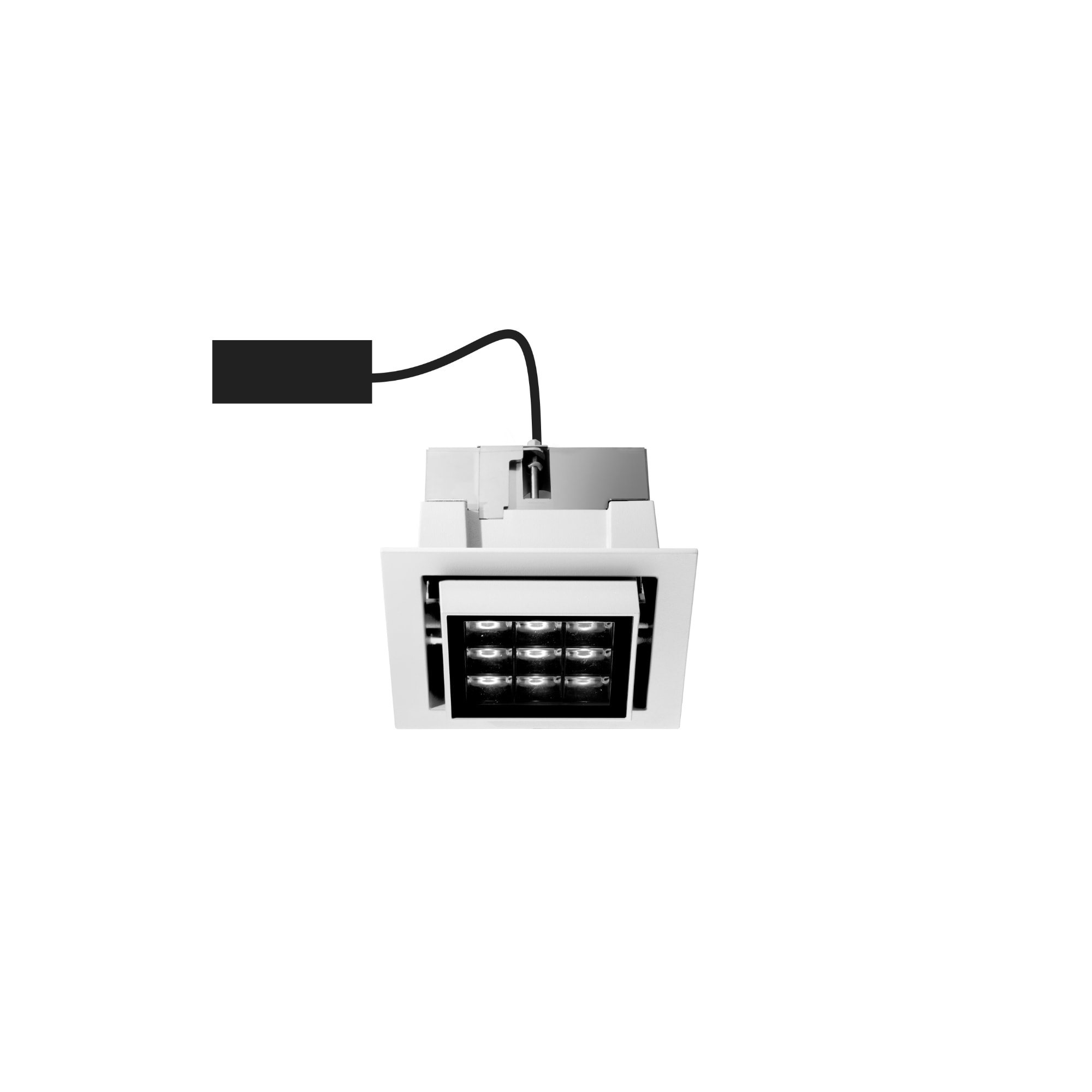 SIMES SPA - SMVS.7421W.01 CATCH QUA 9 BAS+LED 930FF D2/P BIA
