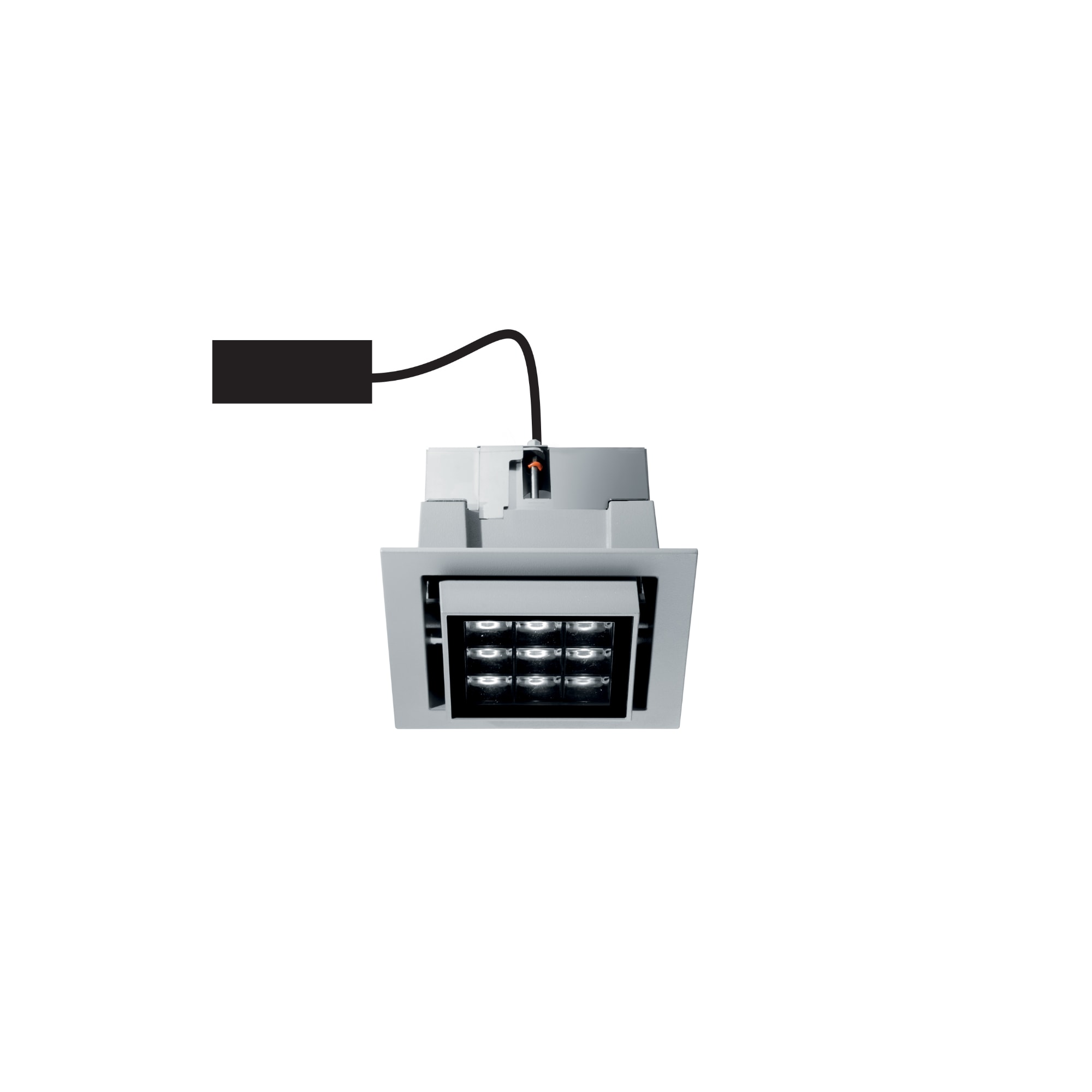 SIMES SPA - SMVS.7420N.14 CATCH QUA 9 BAS+LED 9N FL D2/P GRI