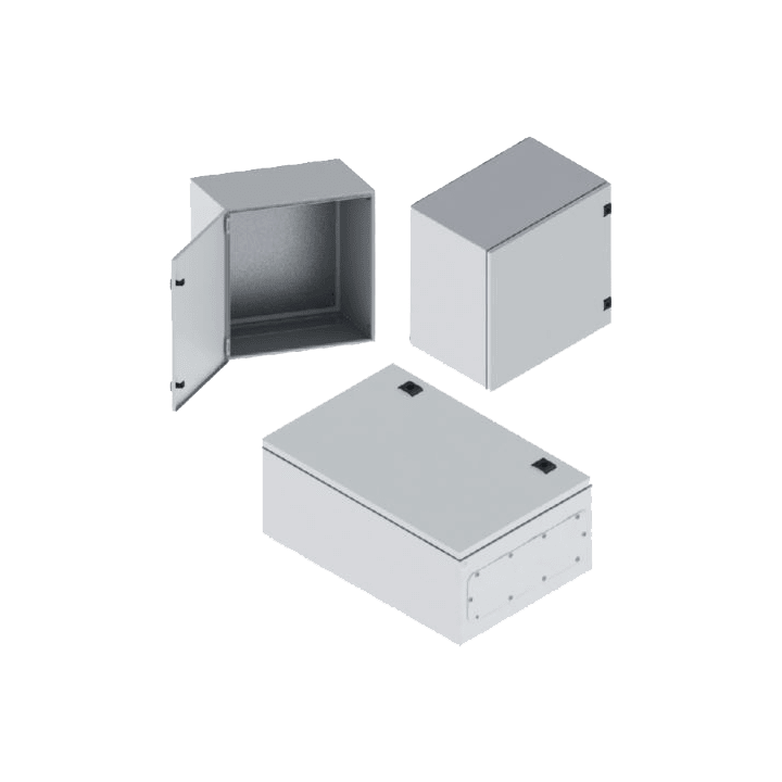 DKC-RAMBLOCK - RMBR5CE0759 Cassa serie CE con pannello di cablaggio, dimensioni 700 x 500 x 250 mm (AxLxP)
