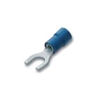 CEMBRE SPA - CEMBF-U3.5 CAPOCORDA A FORCELLA, PREISOLATO IN PVC, BLU, PER CONDUTTORI IN RAME, VITE 3,5mm SEZIONE 1,5-2,5 mmq