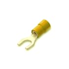 CEMBRE SPA - CEMGF-U10 CAPOCORDA A FORCELLA, PREISOLATO IN PVC, GIALLO, PER CONDUTTORI IN RAME, VITE 10mm SEZIONE 4-6 mmq