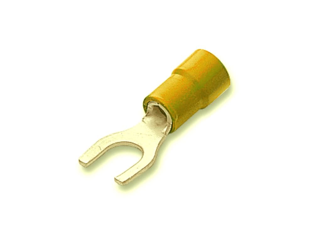 CEMBRE SPA - CEMGF-U14 CAPOCORDA GIALLO A FORCELLA VITE 14MM