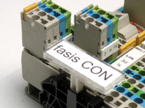 CEMBRE SPA - CEM45044N TARGHETTA MG-TAR GIALLA 17X40 X COMPONEN