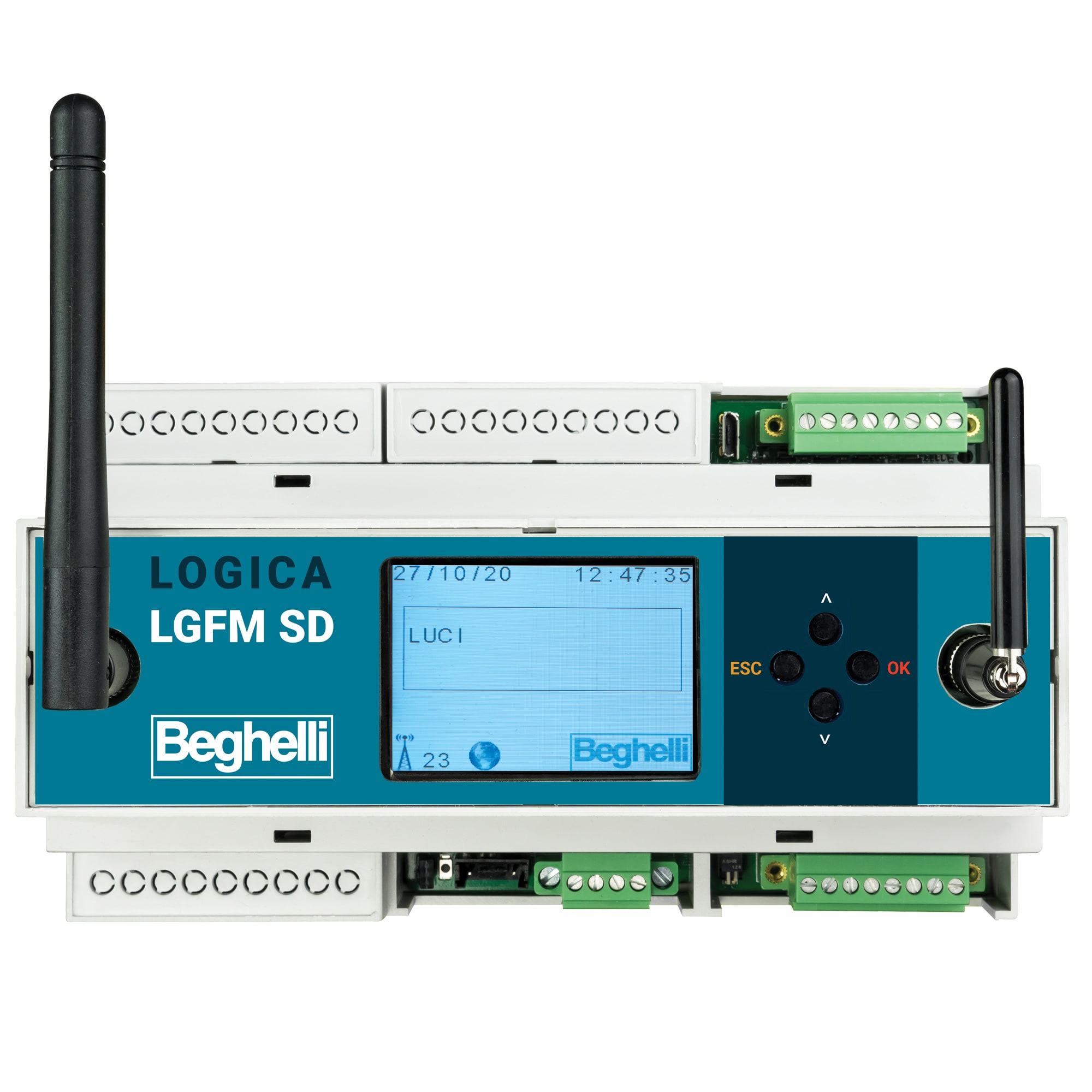 BEGHELLI - BEG21102 CENTRALE DOMOTICA SD-LGFM