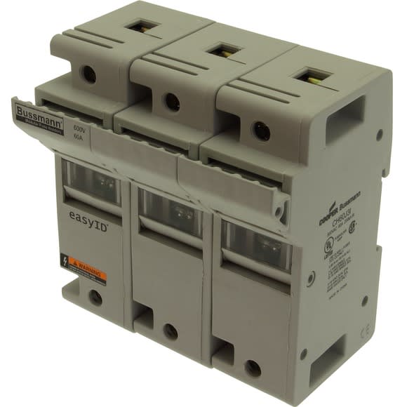 EATON - EAOCH60J3I CH60J3I 60AJ INDICATOR FUSEHOLDER 3 POLE