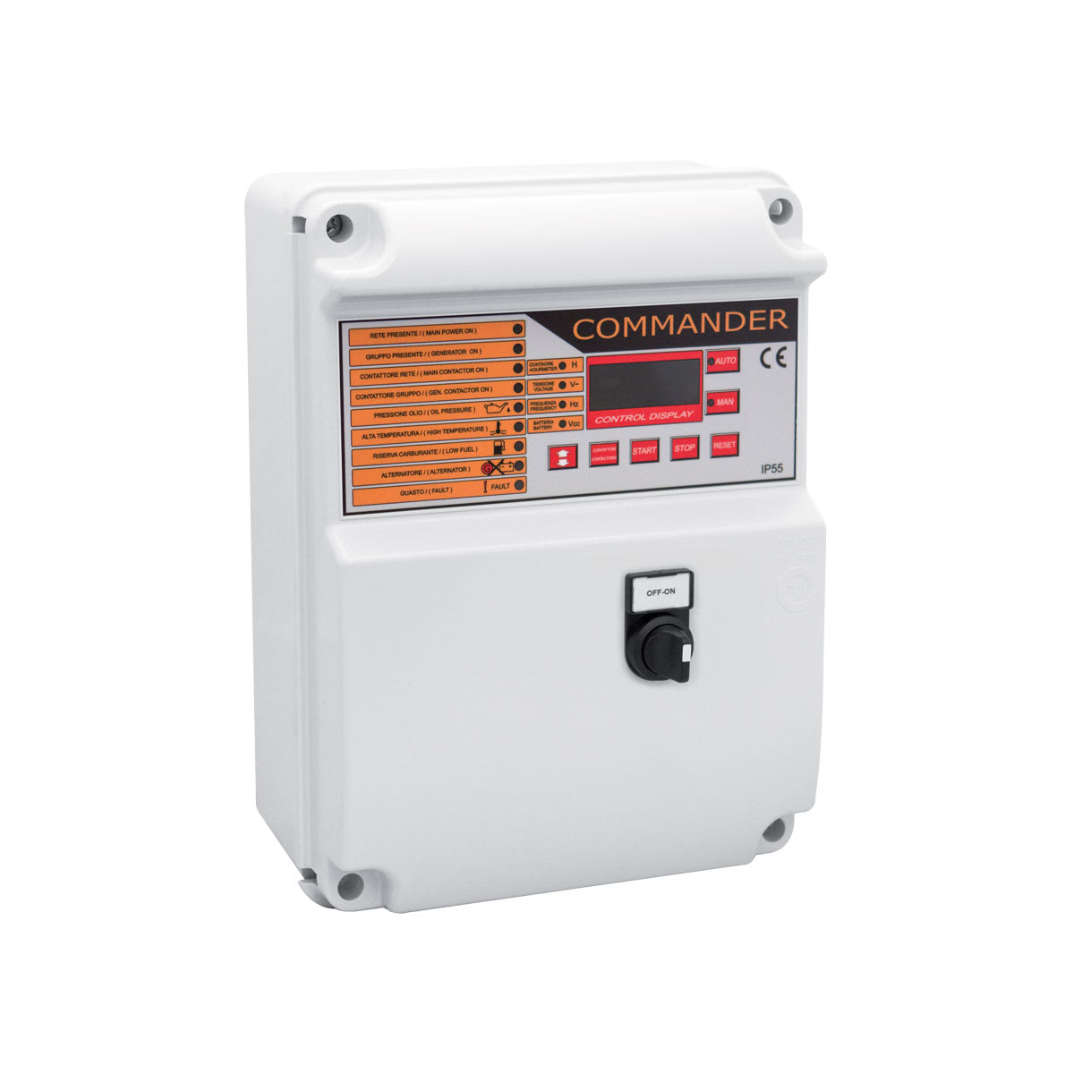 FOURGROUP - FOU314.05 MOD. COMMANDER 5 - QUADRO DI INTERVENTO