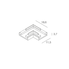 NOVALUX SPA - NOX100968.99 CONNETTORE STRIP-STRIP ANGOLO 90° (10 pz)
