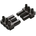 OMEGA FUSIBILI SPA - OMFAC166GST/3BK SPINA AC166G 3 POLI NERA