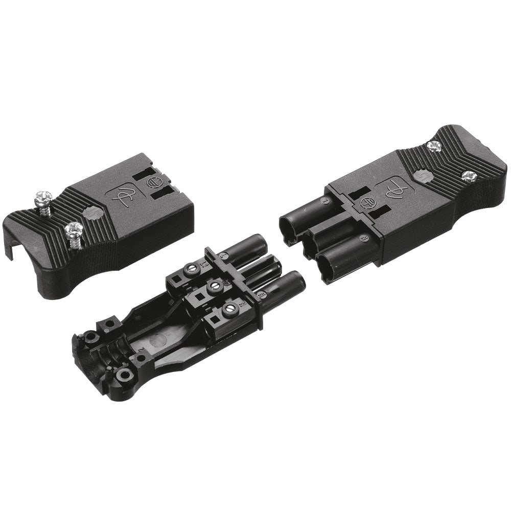 OMEGA FUSIBILI SPA - OMFAC166GBUF/325BK PRESA 3 POLI AC166