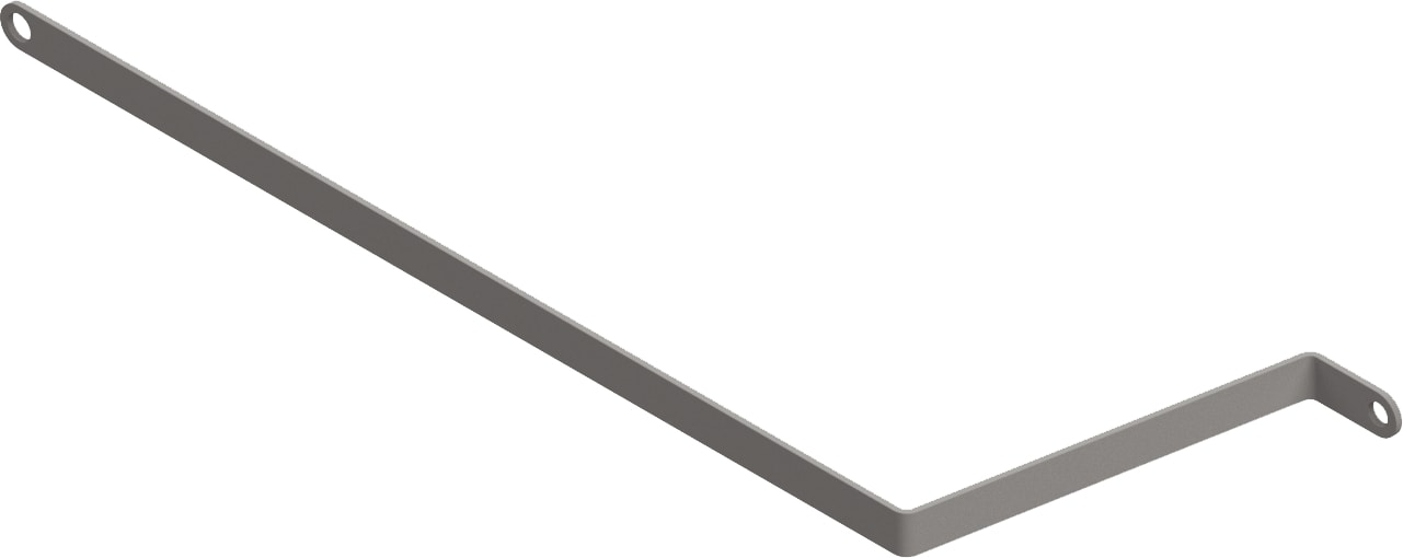 BFT - BFT2605250 BRACKET SKIRT XT68 DOUBLE